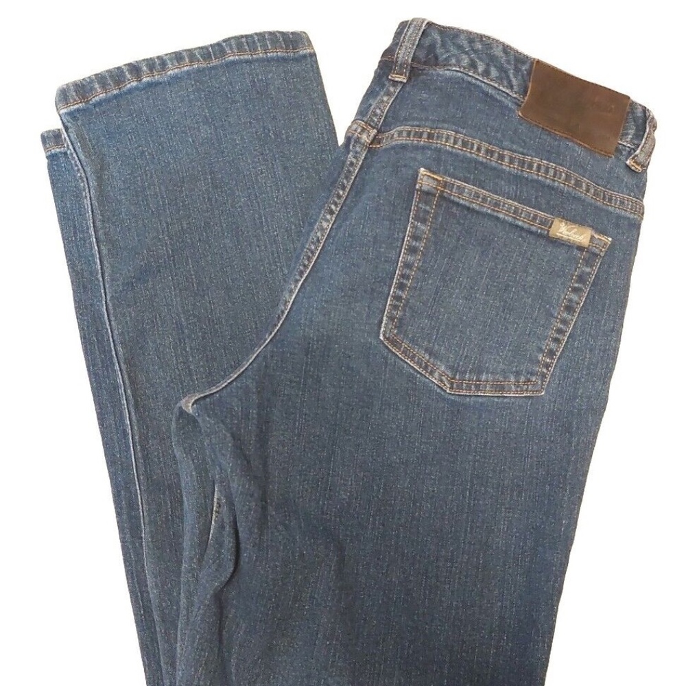 Woolrich Bootcut Jeans Womens Size 4 Blue Dark Wash Denim Euc